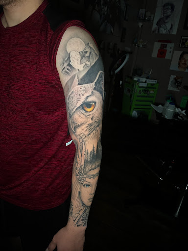 Explore 2003 tattoo ideas, creative tattoo ideas in Roanoke, available at Saint Cecilias Art Studio