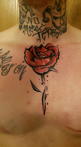 Explore emperor's new groove tattoo ideas, creative tattoo ideas in Stevens Point, available at Against All Odds Tattoo