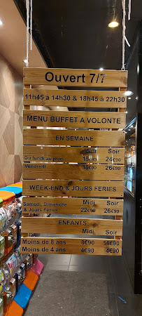Restaurant de type buffet Seazen Buffet à Lyon - menu / carte