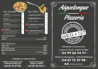 Menu / carte de Aiguelongue Pizzeria Clapiers à Clapiers