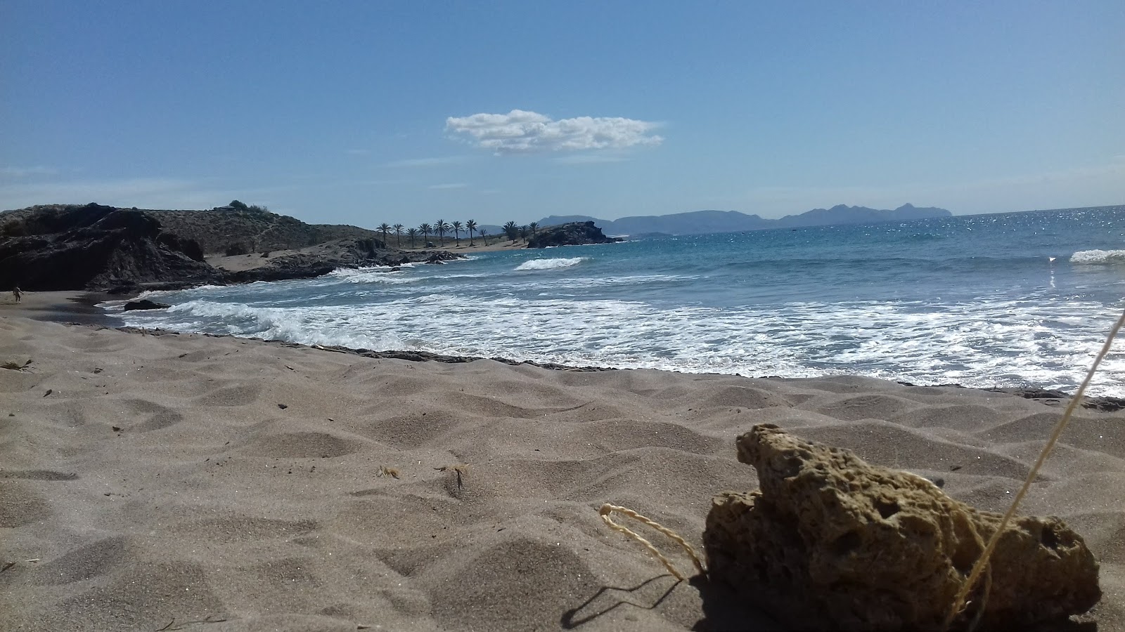 Foto von Playa de Las Minas wilde gegend