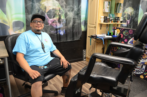 Explore darth maul tattoo ideas, creative tattoo ideas in Bradley, available at Rogers Tattooing & Body Piercing