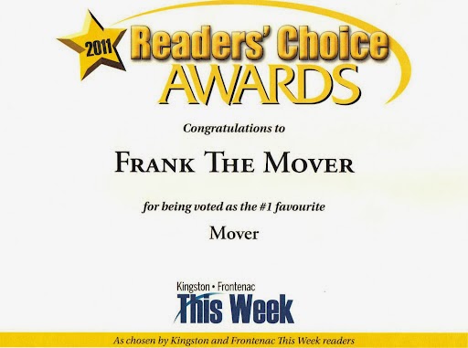 Déménageur Frank The Mover à Kingston (ON) | LiveWay