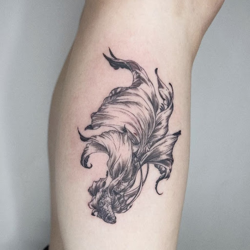 Explore tramp tattoo ideas, creative tattoo ideas in San Jose, available at Ants Tattoo San Jose