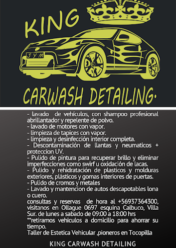 King carwash detailing