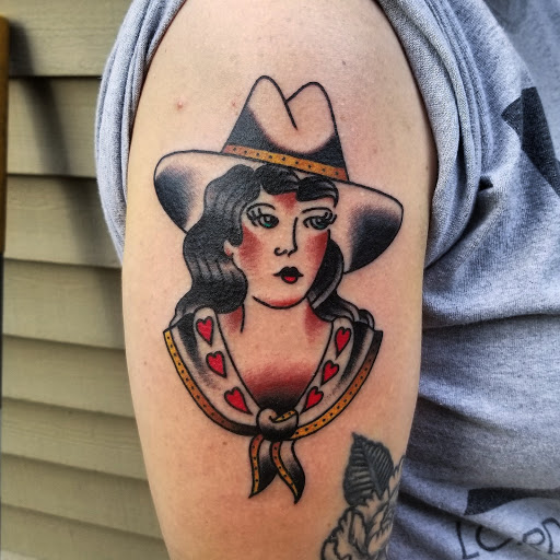 Explore tattoo arm filler ideas, creative tattoo ideas in Bath, available at Old Bones Tattoo Company