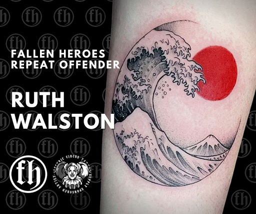 Explore flower tattoo ideas for women, creative tattoo ideas in Kissimmee, available at Fallen Heroes Tattoo & Piercing (Florida)