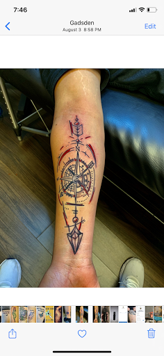 Explore tattoo arrows ideas, creative tattoo ideas in Gadsden, available at Zekez Inkz Tattoos & Piercings