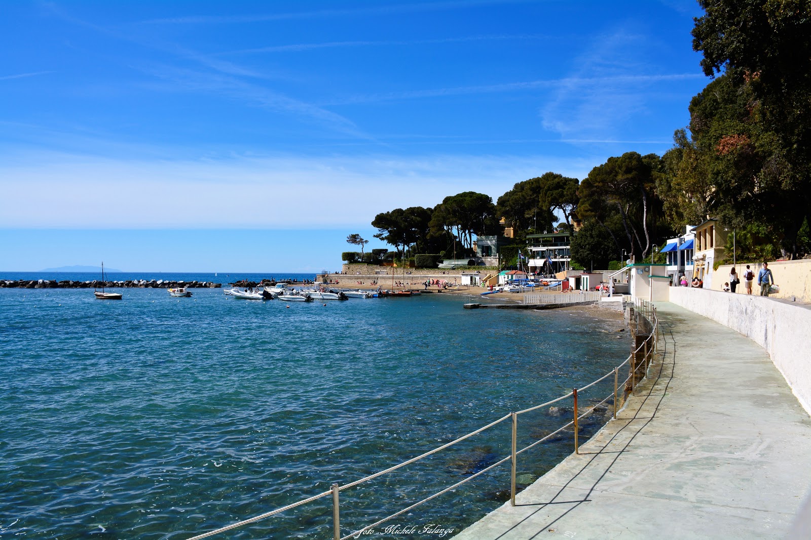 Foto van Castiglioncello Beach met hoog niveau van netheid