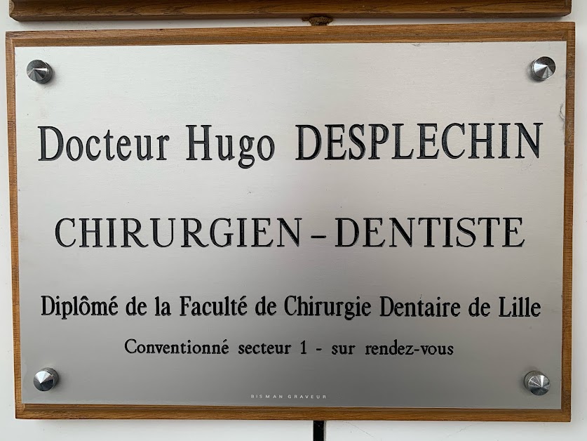Docteur Hugo Desplechin à Halluin (Nord 59)