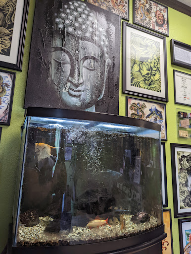 Explore beauty tattoo ideas, creative tattoo ideas in Redondo Beach, available at Pacific Sangha Tattoo and Body Piercing