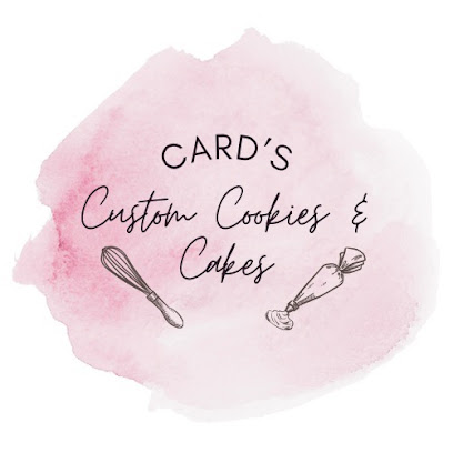 Cards Custom Cookies & Cakes