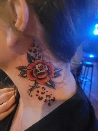 Explore mens quad tattoo ideas, creative tattoo ideas in Nampa, available at BlackBird Studios
