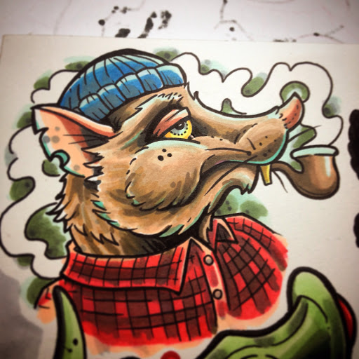 Explore open book tattoo ideas, creative tattoo ideas in Dekalb, available at Proton Tattoo