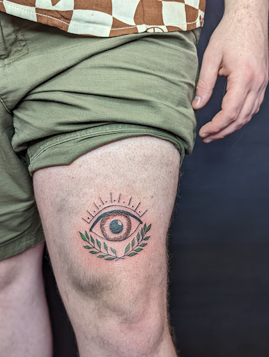 Find garter belt tattoo ideas for your next unique tattoo in New Orleans at Catahoula Tattoo 