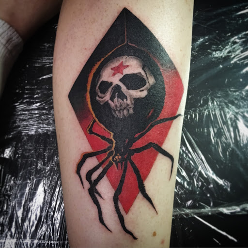 Explore tattoo ideas of strength, creative tattoo ideas in Danbury, available at Mad Hatter Tattoo