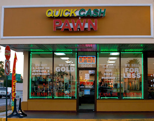 Quick Cash Pawn & Jewelry, 8404 Sheldon Rd, Tampa, FL 33615, USA, 