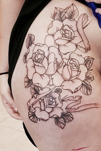 Explore sunflower tattoo idea, creative tattoo ideas in Saint Petersburg, available at Ink Godz Tattoos