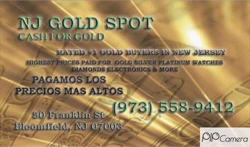 Pawn Shop «NEW JERSEY GOLD SPOT LLC.», reviews and photos, 50 Franklin St, Bloomfield, NJ 07003, USA