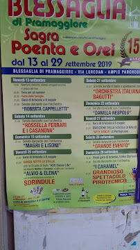 Menu / carte de Finalmente Snack Bar Tabaccheria à Cimpello