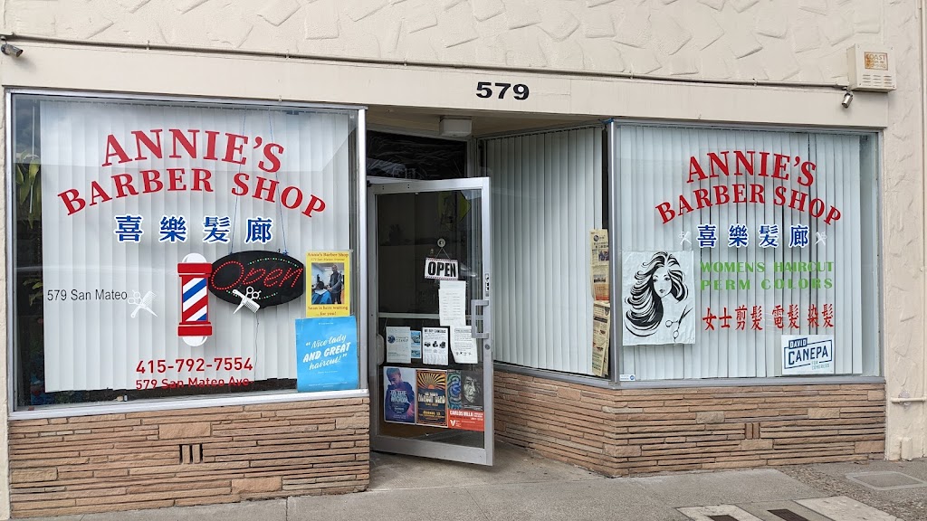 Annie’s Barber Shop 94066