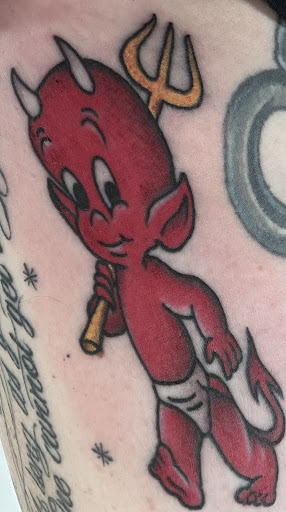 Explore curse mark tattoo ideas, creative tattoo ideas in Wenatchee, available at Ole Soul Studio