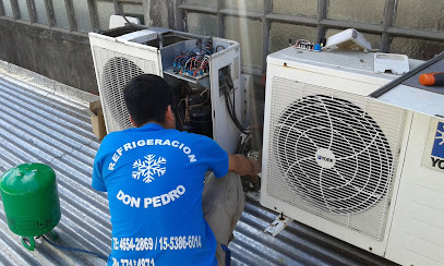Don Pedro Carga de gas service heladera aire acondicionado reparacion