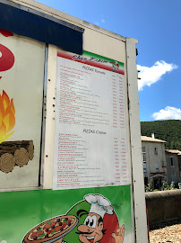 Menu du Pizza chez Albert à La Grand-Combe