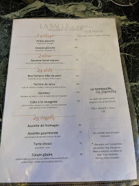 La Salle - restaurant & brocante à Hyères menu
