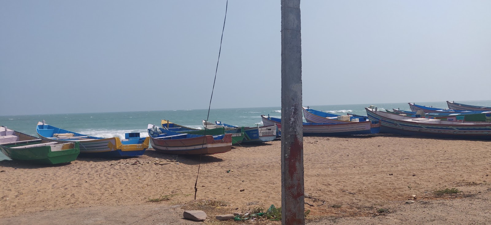 Foto von Thomaiyarpuram Beach mit sehr sauber Sauberkeitsgrad