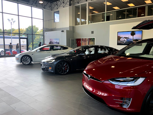 Tesla showroom Maryland