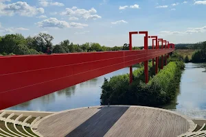 Pont Rouge de Cergy image