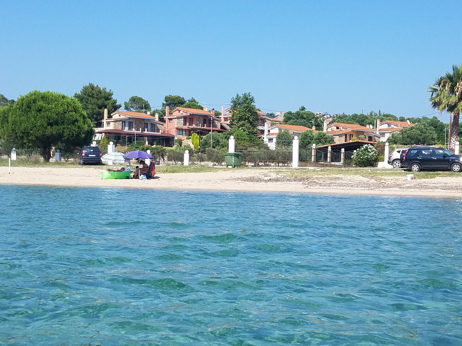 Foto de Kastri beach y el asentamiento
