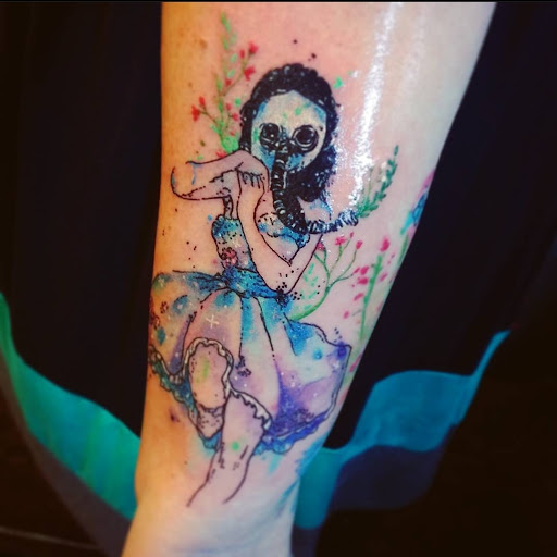 Explore breathe tattoo ideas, creative tattoo ideas in Benton, available at Spectrum Tattoo