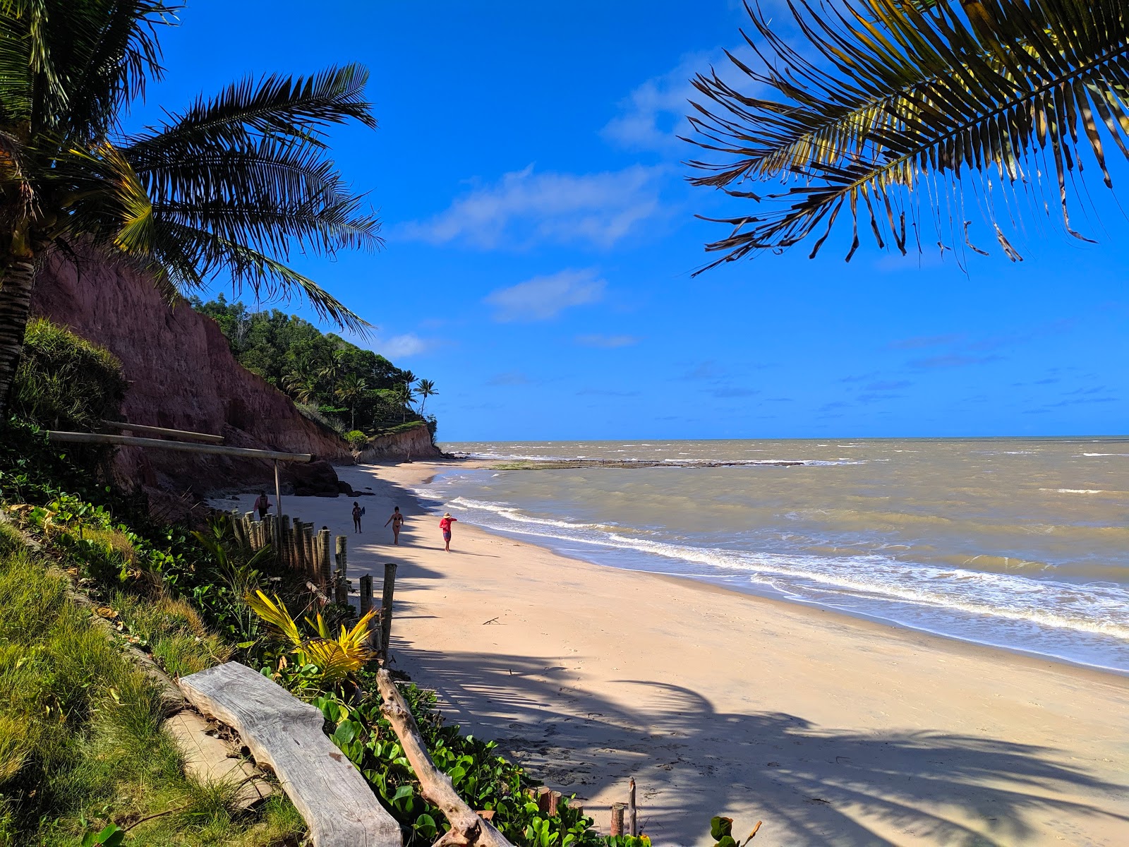 Praia Da Paixao'in fotoğrafı parlak kum yüzey ile