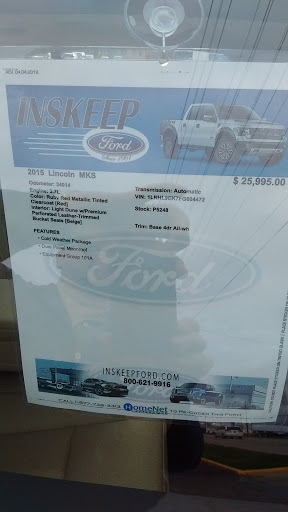 Ford Dealer «Inskeep Ford», reviews and photos, 2651 W Main St, Greenfield, IN 46140, USA