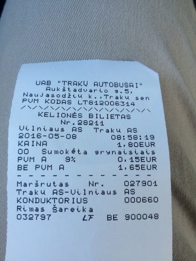 Photos of Trakai Bus Station