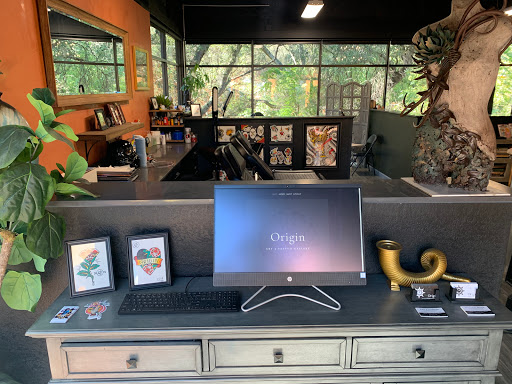 Explore collarbone tattoo ideas, creative tattoo ideas in Folsom, available at Origin Tattoo