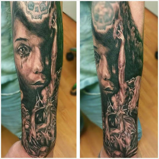 Explore taurus tattoo ideas male, creative tattoo ideas in Roanoke, available at Imagine Ink Studios