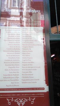 Os Telhadinhos à Ponte de Lima menu