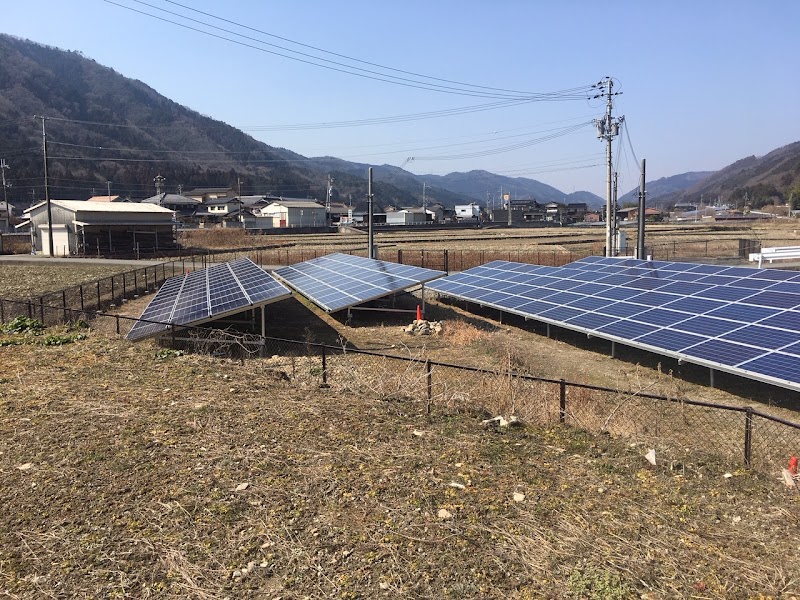 宍粟市市場第２太陽光発電所