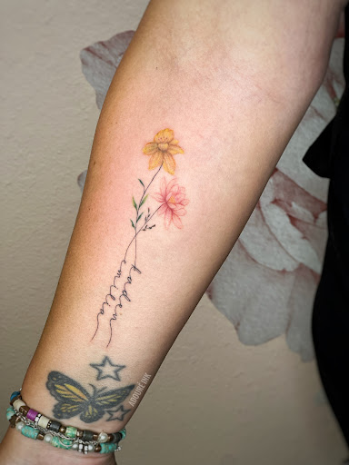 Explore trashy tattoo ideas, creative tattoo ideas in San Diego, available at Adour Beauty & Ink