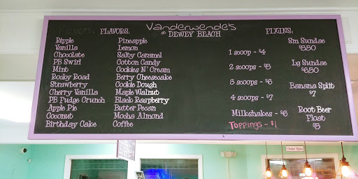Ice Cream Shop «Vanderwendes at Dewey», reviews and photos, 23 Bellevue St, Dewey Beach, DE 19971, USA