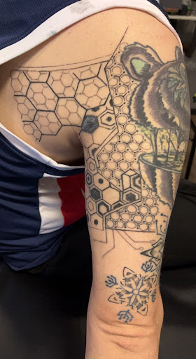 Explore spade tattoo ideas, creative tattoo ideas in Sunbury, available at Spot of Ink