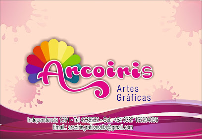 Arcoiris artes gráfica carteleria imprenta