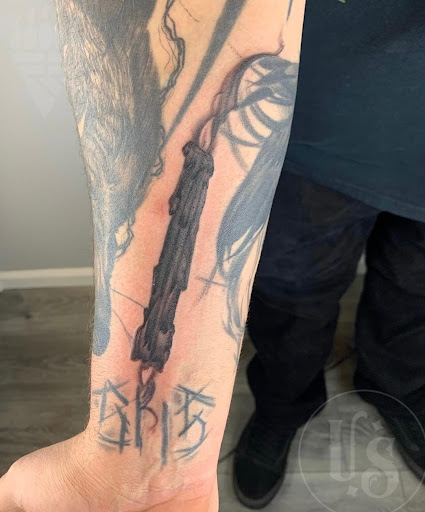 Explore medic tattoo ideas, creative tattoo ideas in Valparaiso, available at Unity Studio