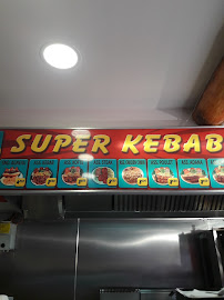 Menu du super kebab à Villeneuve-Saint-Georges