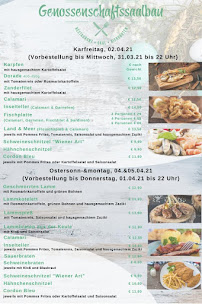 Carte du Genossenschaftssaalbau Restaurant Nürnberg à Nuremberg