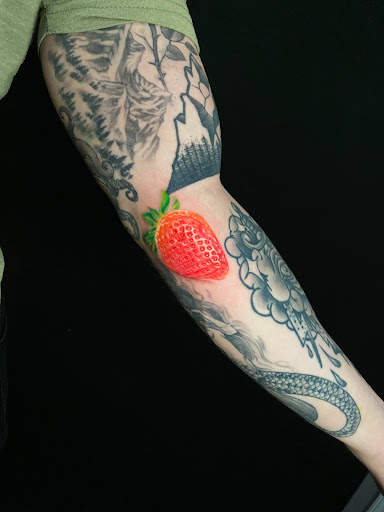 Explore family forearm tattoo ideas, creative tattoo ideas in Washington, available at Second Son Tattoo