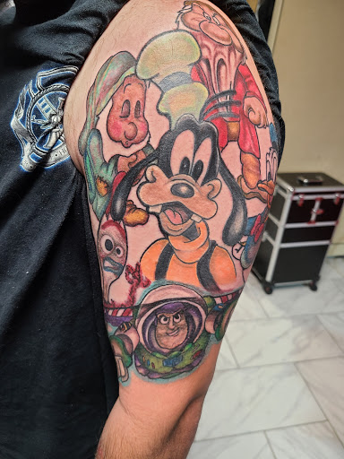 Explore gucci tattoo ideas, creative tattoo ideas in Northampton, available at Inkglorious Custom Tattoo Studio